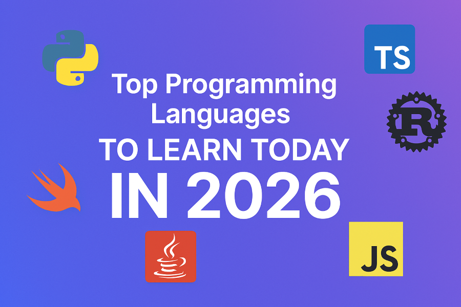 Top Programming Languages to Learn Today in 2026